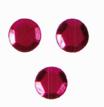 Fuchsia spangle confetti